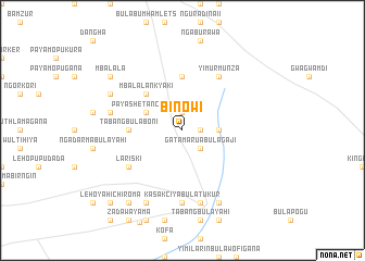 map of Binowi