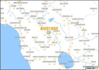 map of Binoyoan