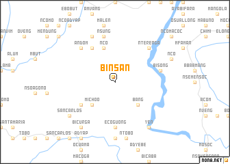 map of Binsan