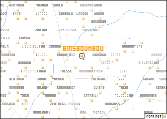 map of Binsboumbou