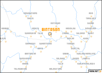 map of Bintasan