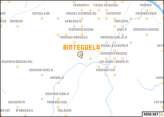 map of Bintéguéla