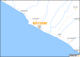 map of Bintunan