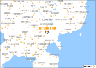 map of Binuatan