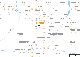 map of Binué