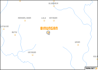 map of Binungan