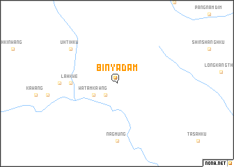 map of Binyadam