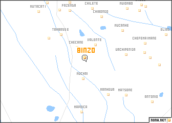 map of Binzo