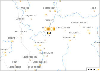 map of Biobo