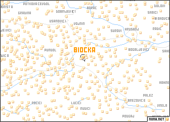 map of Biocka