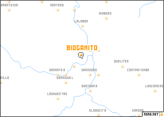 map of Biogamito