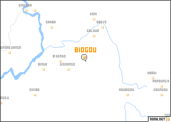 map of Biogou