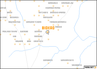 map of Biokao