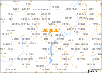 map of Biokobli