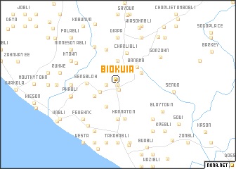 map of Biokuia