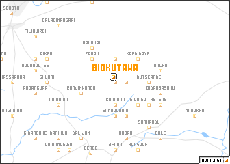 map of Biokutawa