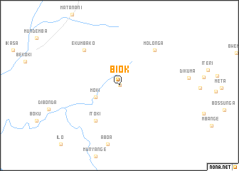 map of Biok