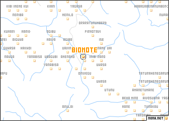 map of Biomote