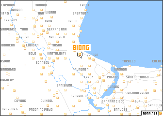 map of Biong