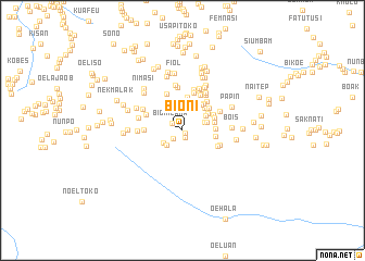 map of Bioni