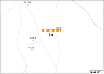 map of Bior Arbit