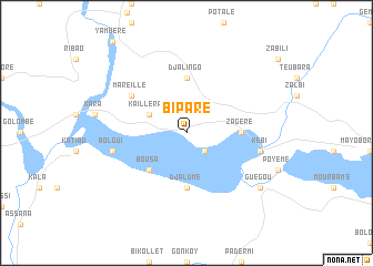 map of Biparé