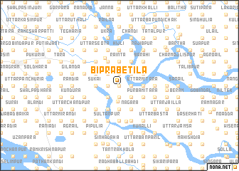 map of Bipra Betila