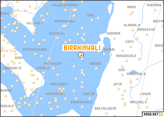 map of Birāhimwāli