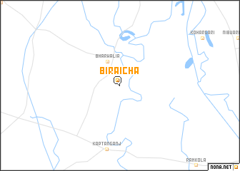 map of Birāicha