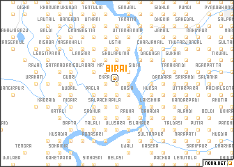 map of Birāi
