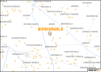 map of Birākhāwāla