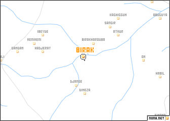 map of Birak