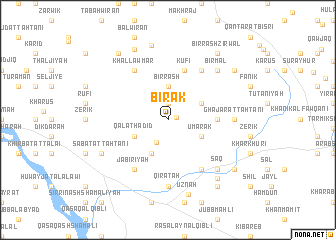 map of Bīrak