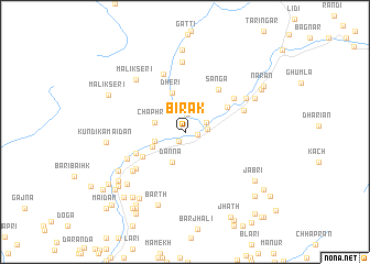 map of Birak