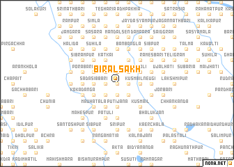 map of Birālsākh