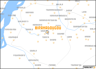 map of Biramadougou