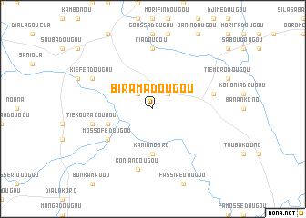 map of Biramadougou