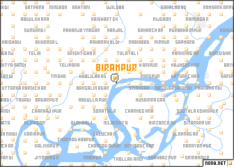 map of Birāmpur