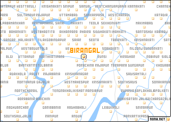 map of Birangal