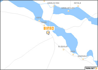 map of Birao