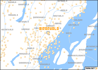 map of Birārwāla