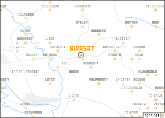 map of Bîra-Sat