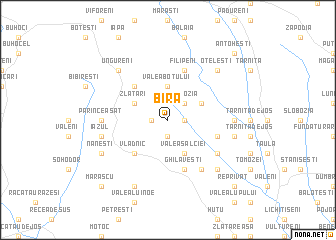 map of Bîra