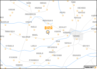 map of Bira