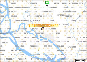 map of Birbanda Kāchhra