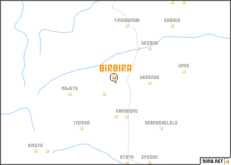 map of Birbira