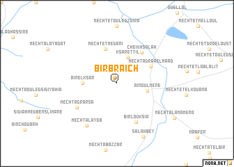 map of Bir Braïch