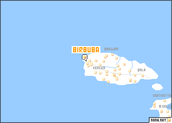 map of Birbuba