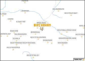 map of Bir Chaham