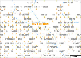 map of Birchbaum